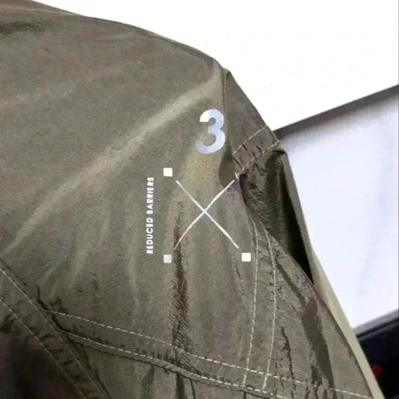 ADIDAS | Men's Orbit  Green PSRVE VL009 Men's Long Sleeved Shirt Jacket - Picture 6 of 6